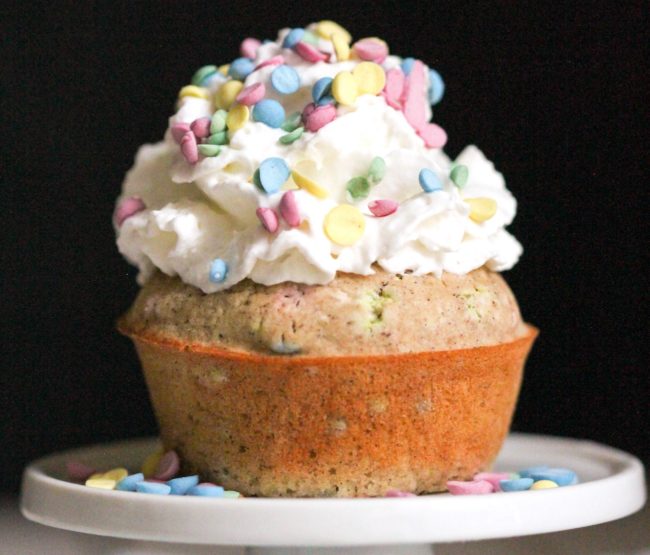 Healthy Funfetti Cupcakes (Gluten Free, Low Fat) Desserts With Benefits