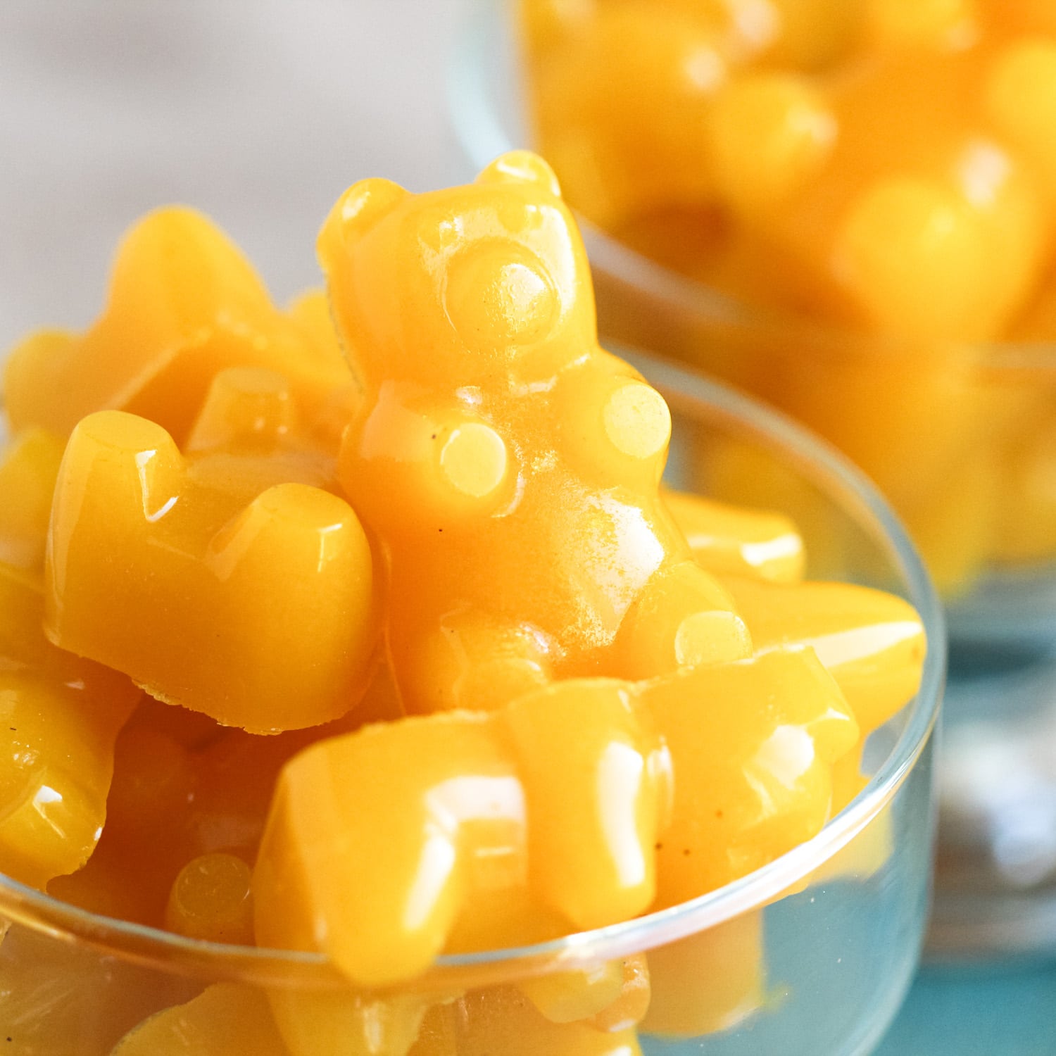 Healthy Homemade Lemon Gummy Bears