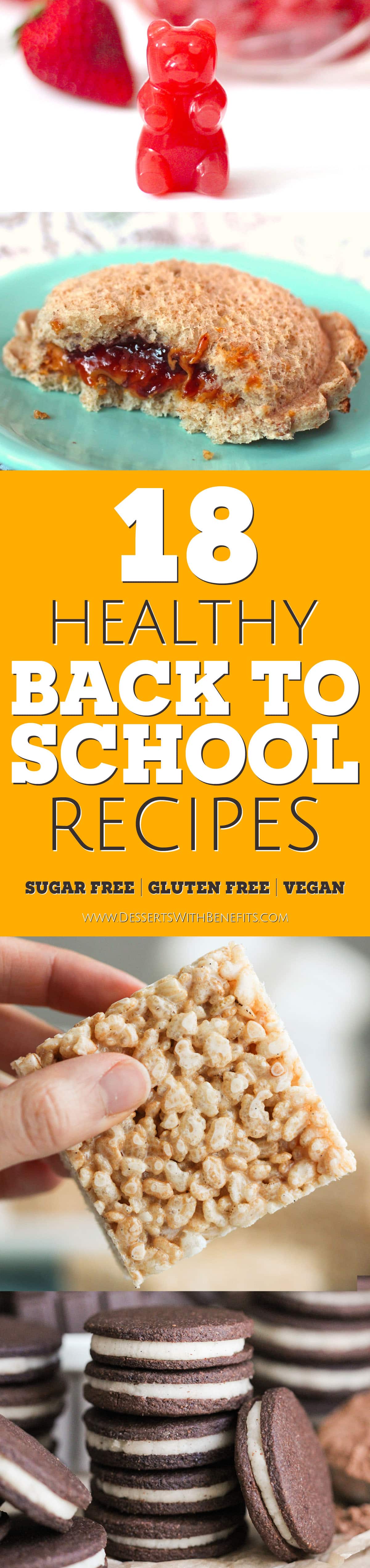 18 Healthy Back To School Recipes Roundup