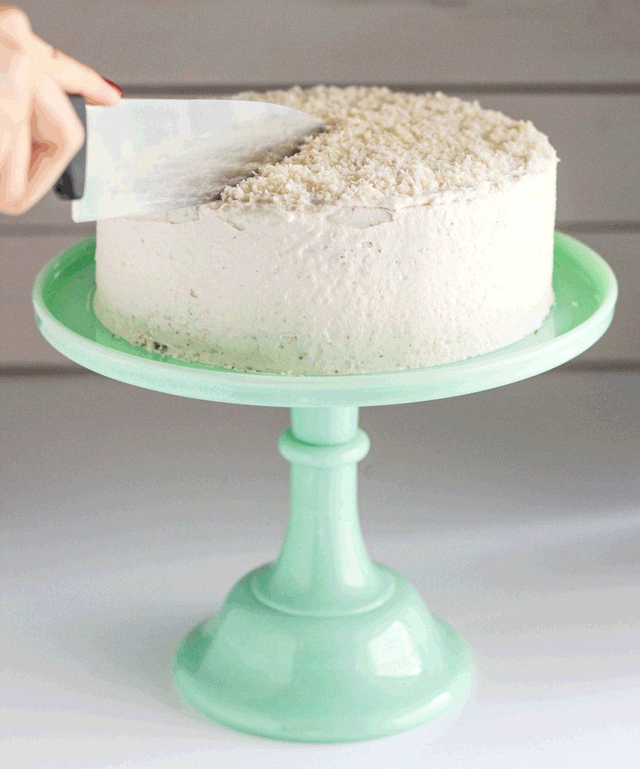 This Healthy Chocolate Coconut Cake is super fluffy, supremely chocolatey, and speckled with shredded coconut throughout. It seriously doesn't taste like it's low in sugar, high in protein, or gluten free whatsoever! Healthy Dessert Recipes with sugar free, low calorie, low fat, low carb, high protein, gluten free, dairy free, vegan, and raw options at the Desserts With Benefits Blog (www.DessertsWithBenefits.com)