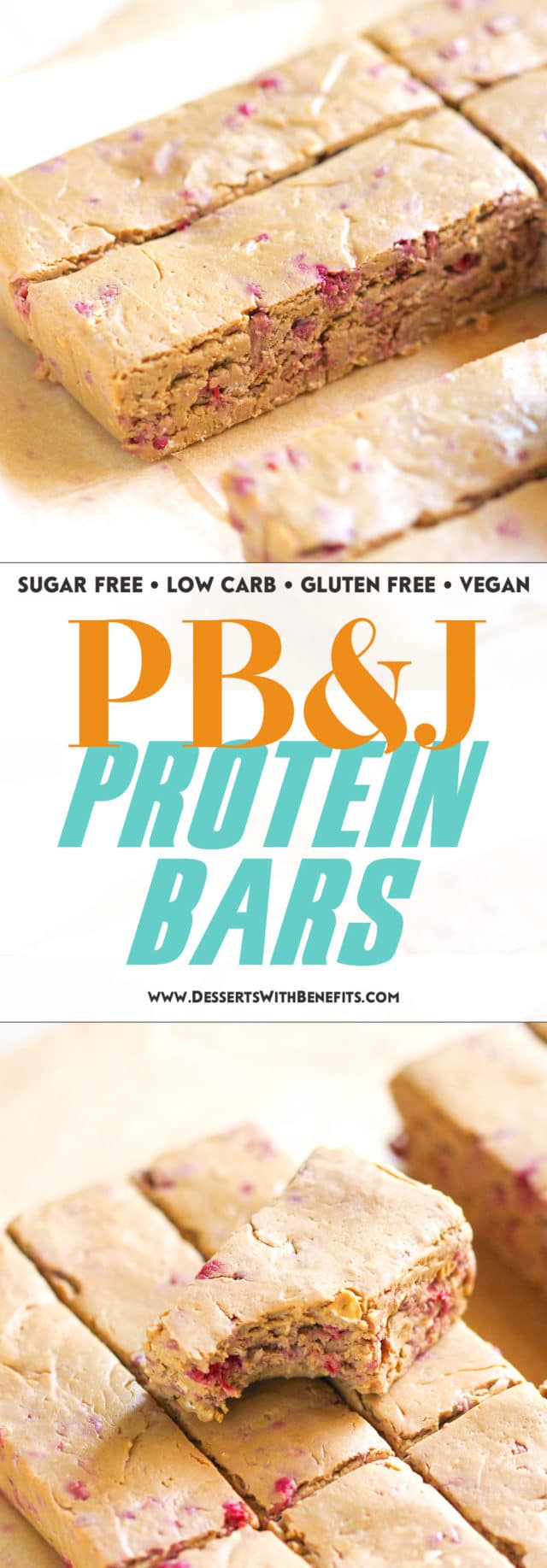 No-bake Peanut Butter & Jelly Diy Protein Bars Recipe 