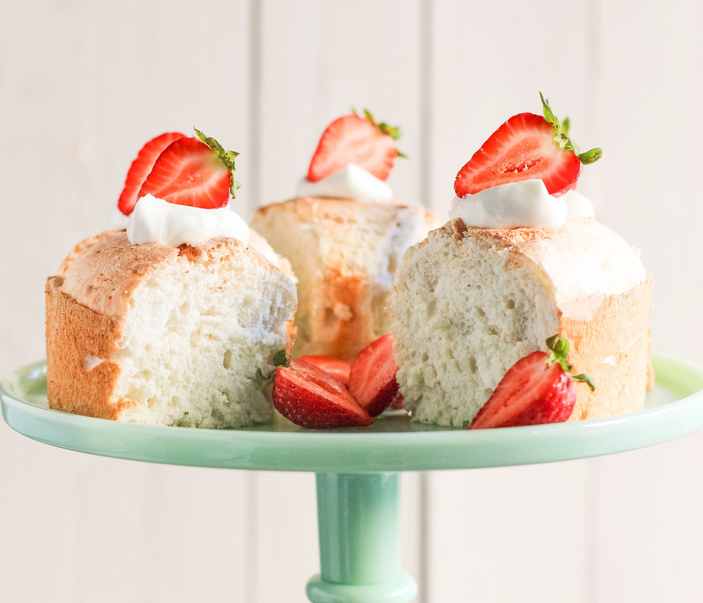 Healthy Angel Food Cake Recipe Only 95 Calories Sugar Free Gluten Free