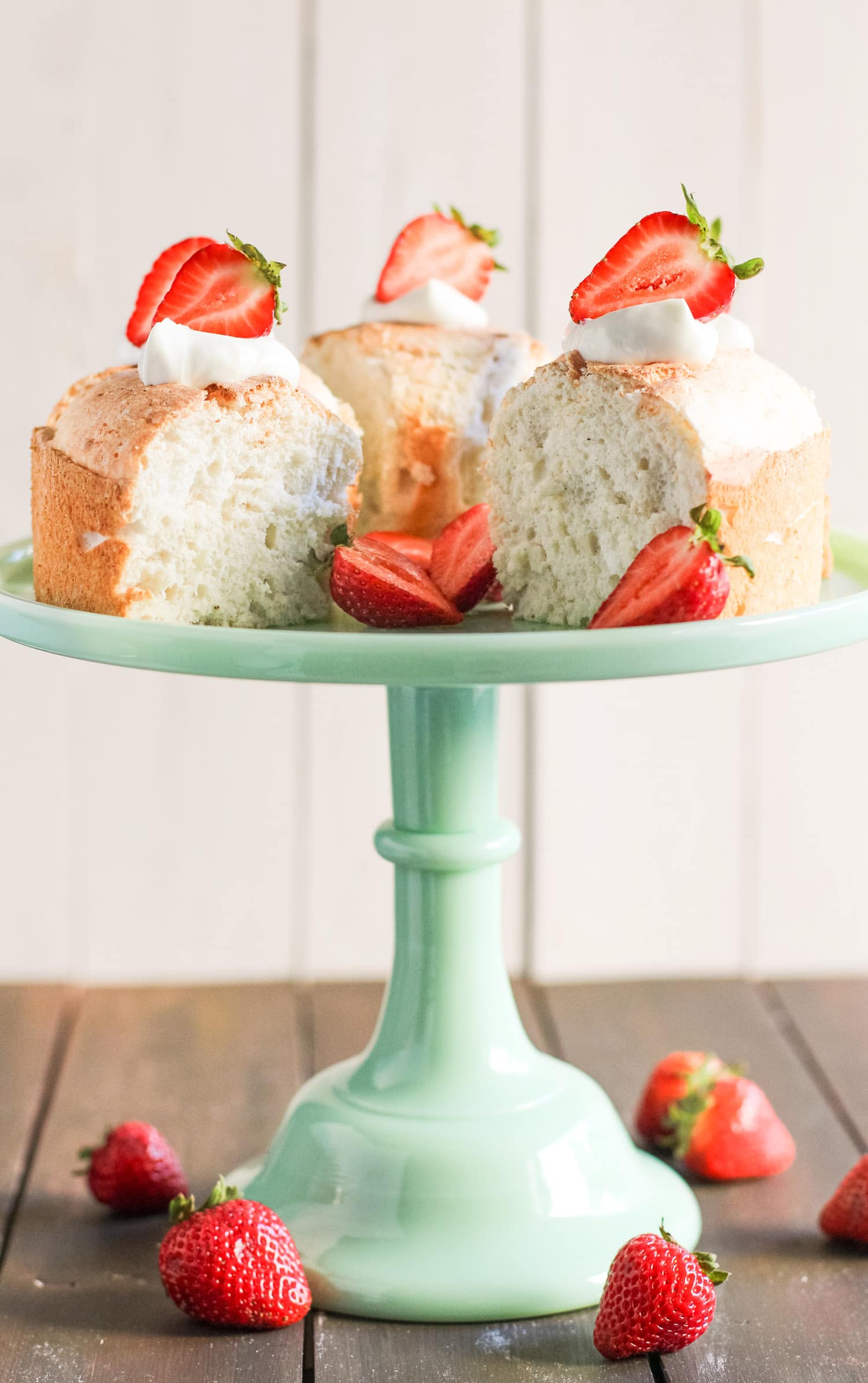 Healthy Angel Food Cake Recipe  Only 95 calories, sugar free, gluten free