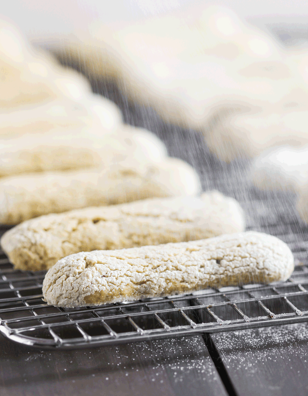 Did you know you can make Ladyfingers AT HOME?! Oh yes! These Healthy Homemade Ladyfingers are soft, sweet, and full of flavor. Perfect in Tiramisu or completely on their own. You'd never know they’re sugar free, low fat, low calorie, gluten free, AND vegan! Healthy Dessert Recipes with low carb, high protein, dairy free, and raw options at the Desserts With Benefits Blog (www.DessertsWithBenefits.com)