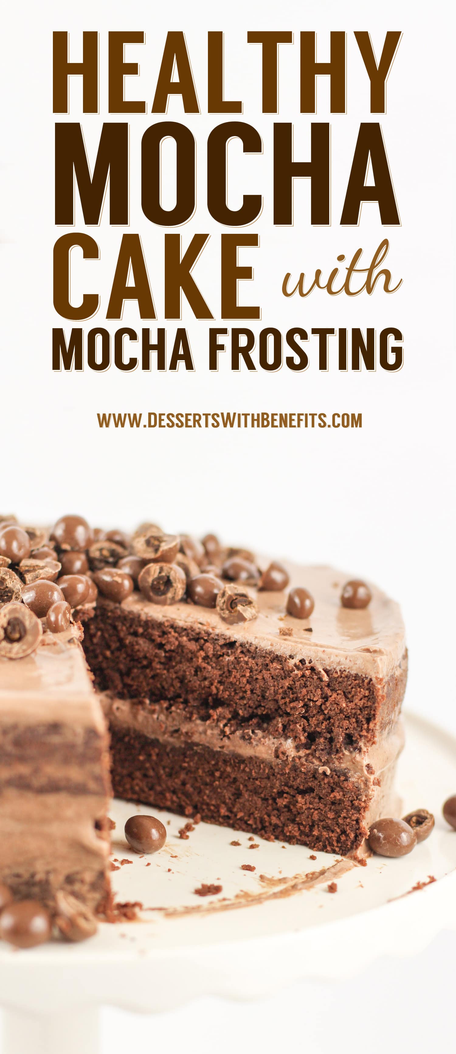 This Mocha Cake with Mocha Frosting is infused with enough coffee and chocolate flavor to make your taste buds fall in love. You get TWICE the coffee flavor in this double whammy mocha dessert. This cake is super fluffy and moist and the frosting is perfectly chocolatey and sweet, you'd never know it's all sugar free, low carb, high protein, and gluten free too!