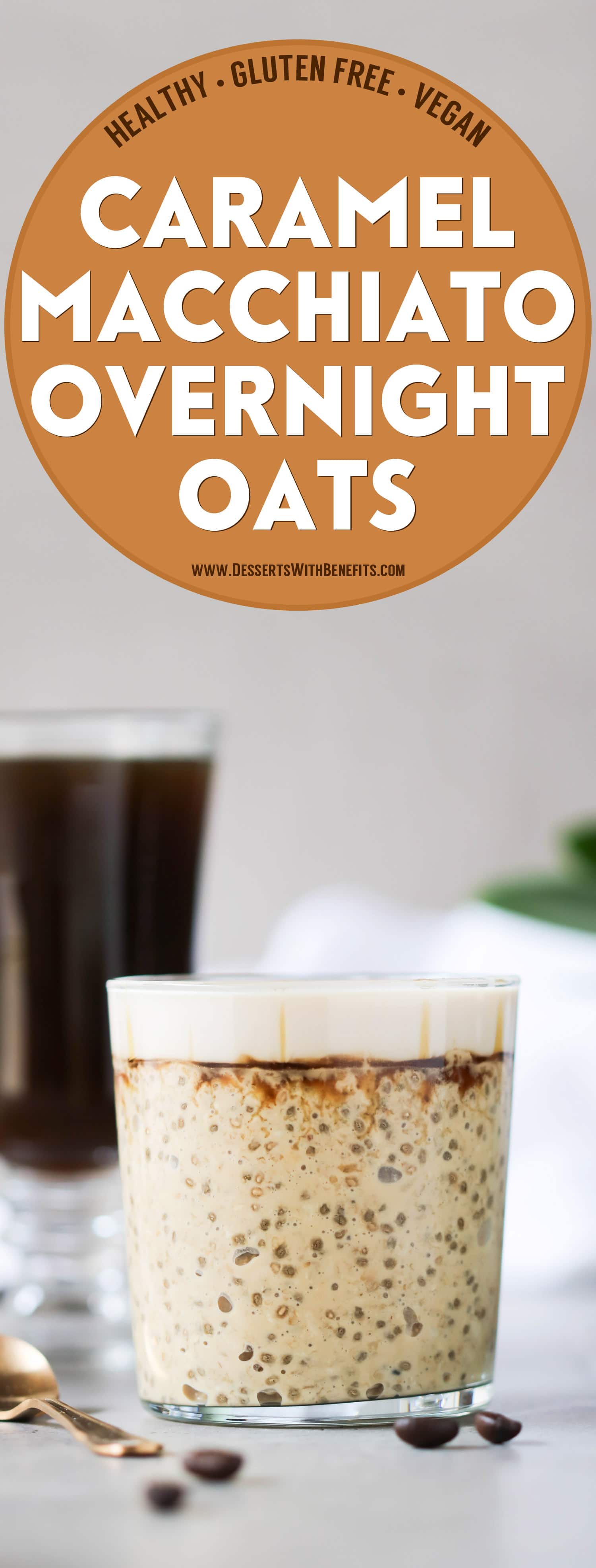 Vegan Macchiato Overnight Oats - Delight Fuel