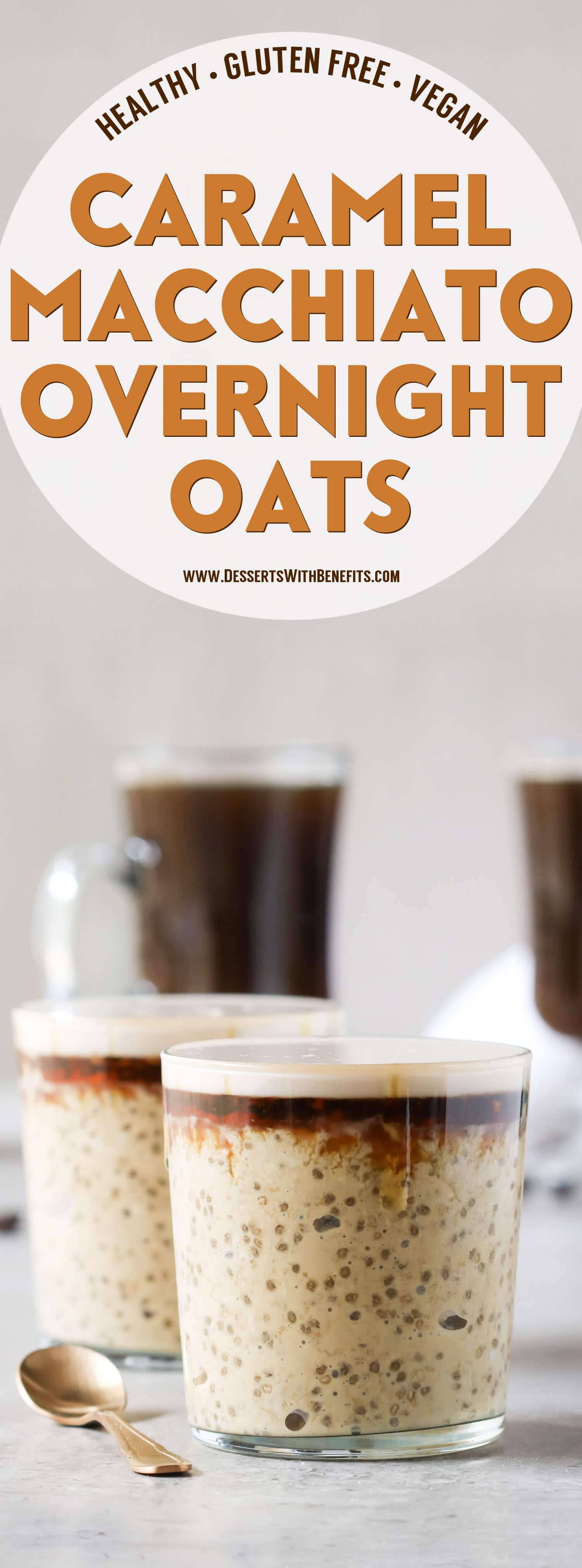 Vegan Macchiato Overnight Oats - Delight Fuel