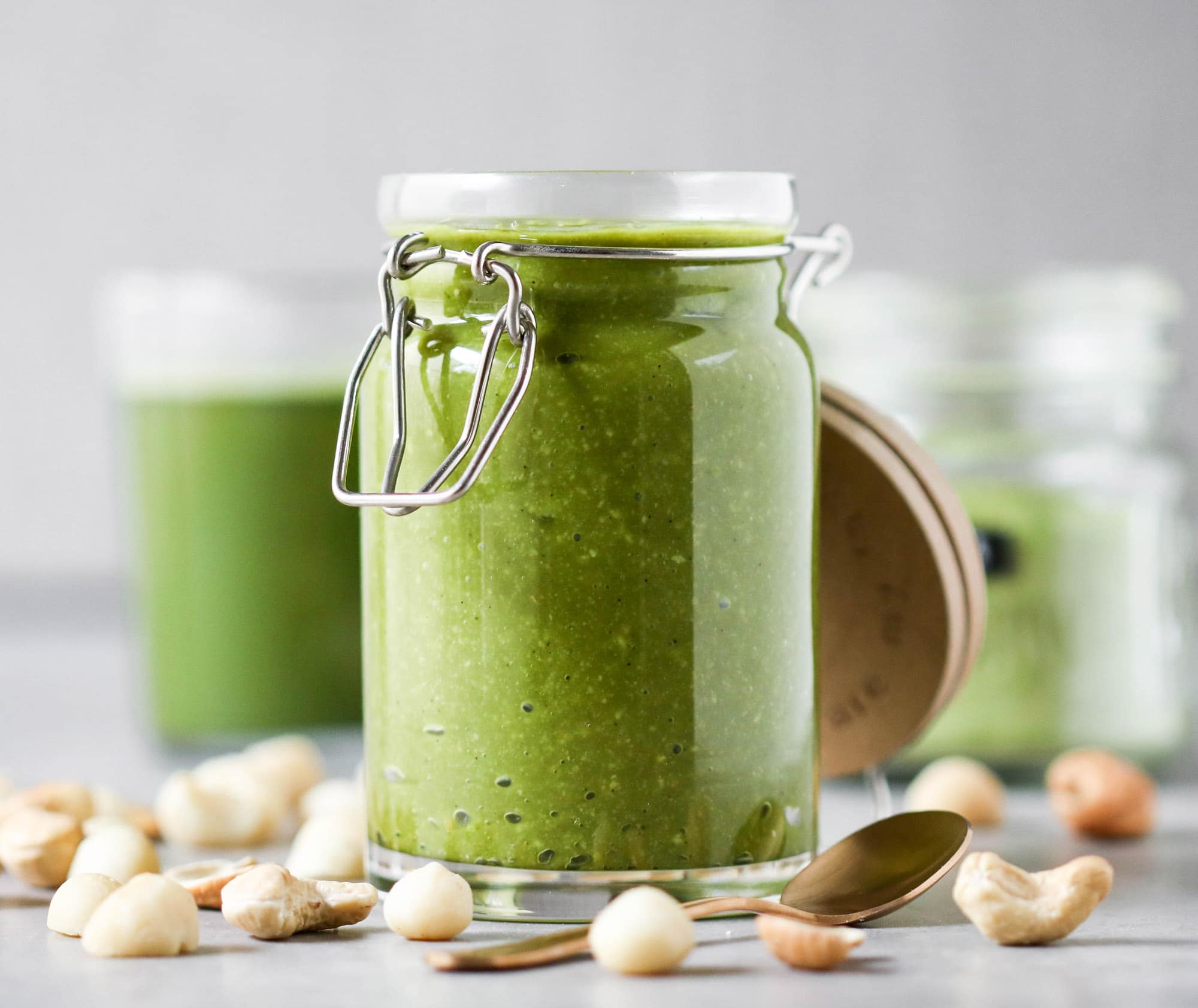 Healthy Matcha Green Tea Nut Butter