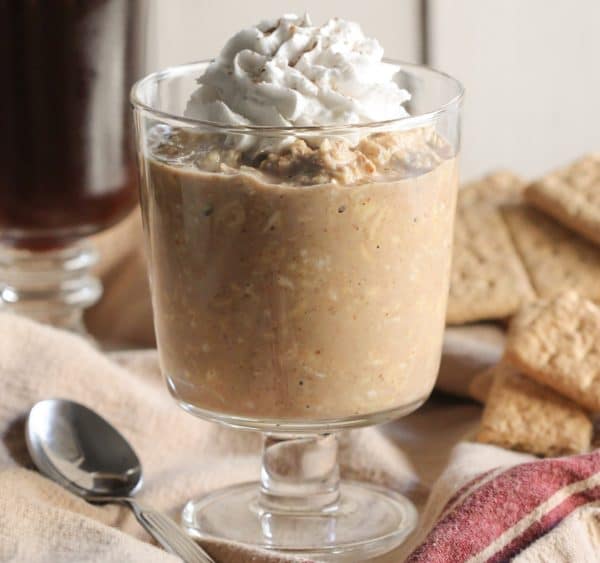 Healthy Gingerbread Overnight Dessert Oats Recipe  Gluten 