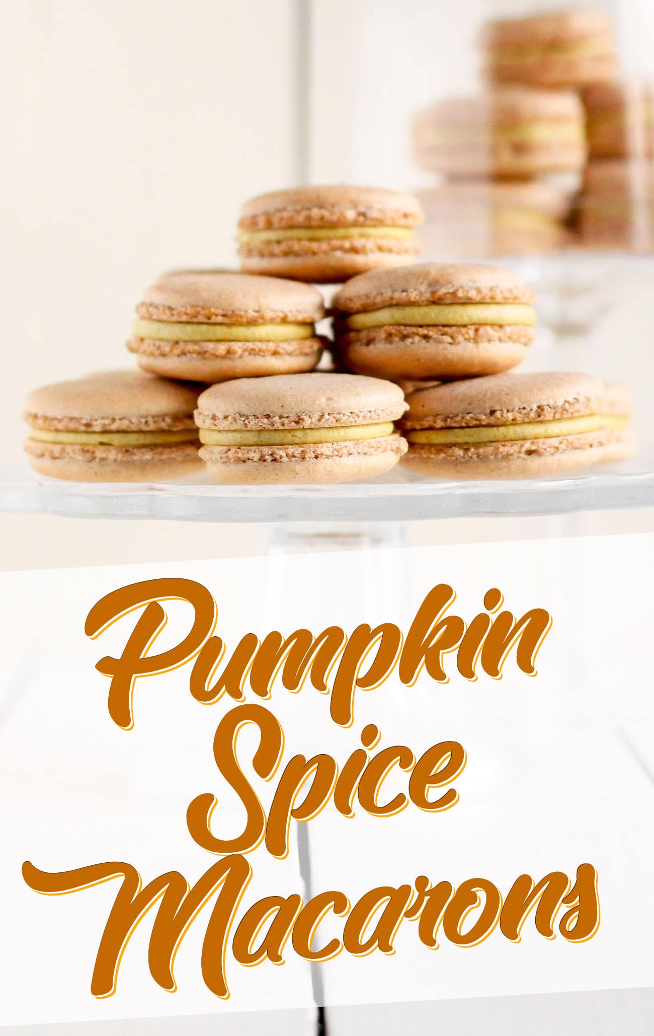 These Pumpkin Spice French Macarons are naturally orange and perfectly sweet and spicy, thanks to the cinnamon, ginger, nutmeg, and cloves! Unlike most macarons, which are made with bleached sugar and artificial flavors, these are all natural and gluten free! #pumpkinpiespice #frenchmacarons #macarons #glutenfree #glutenfreemacarons #healthier