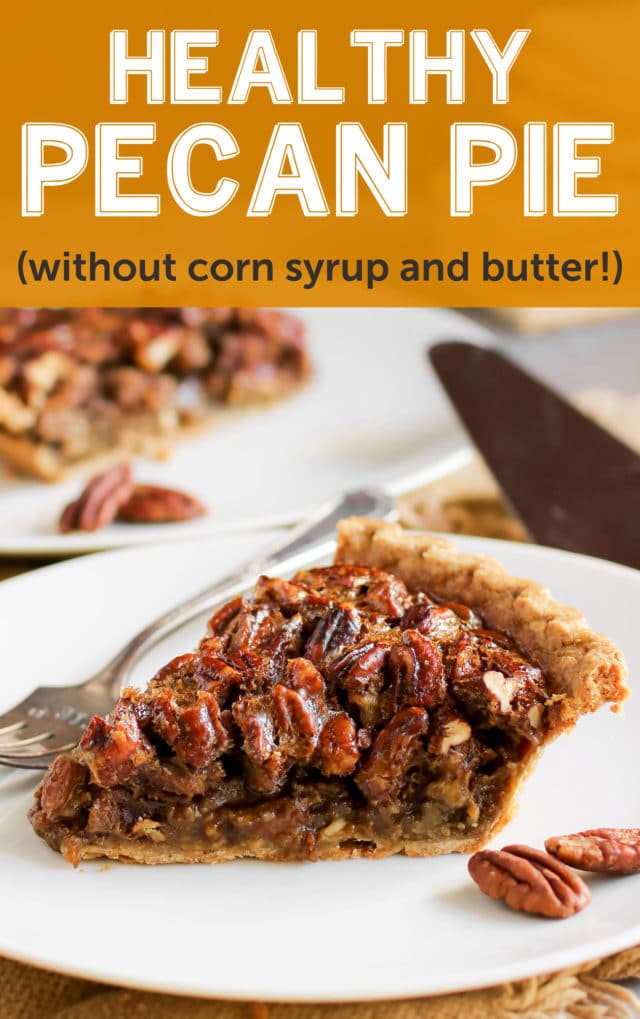 Healthy Pecan Pie Recipe (without the corn syrup, butter, and cream!)