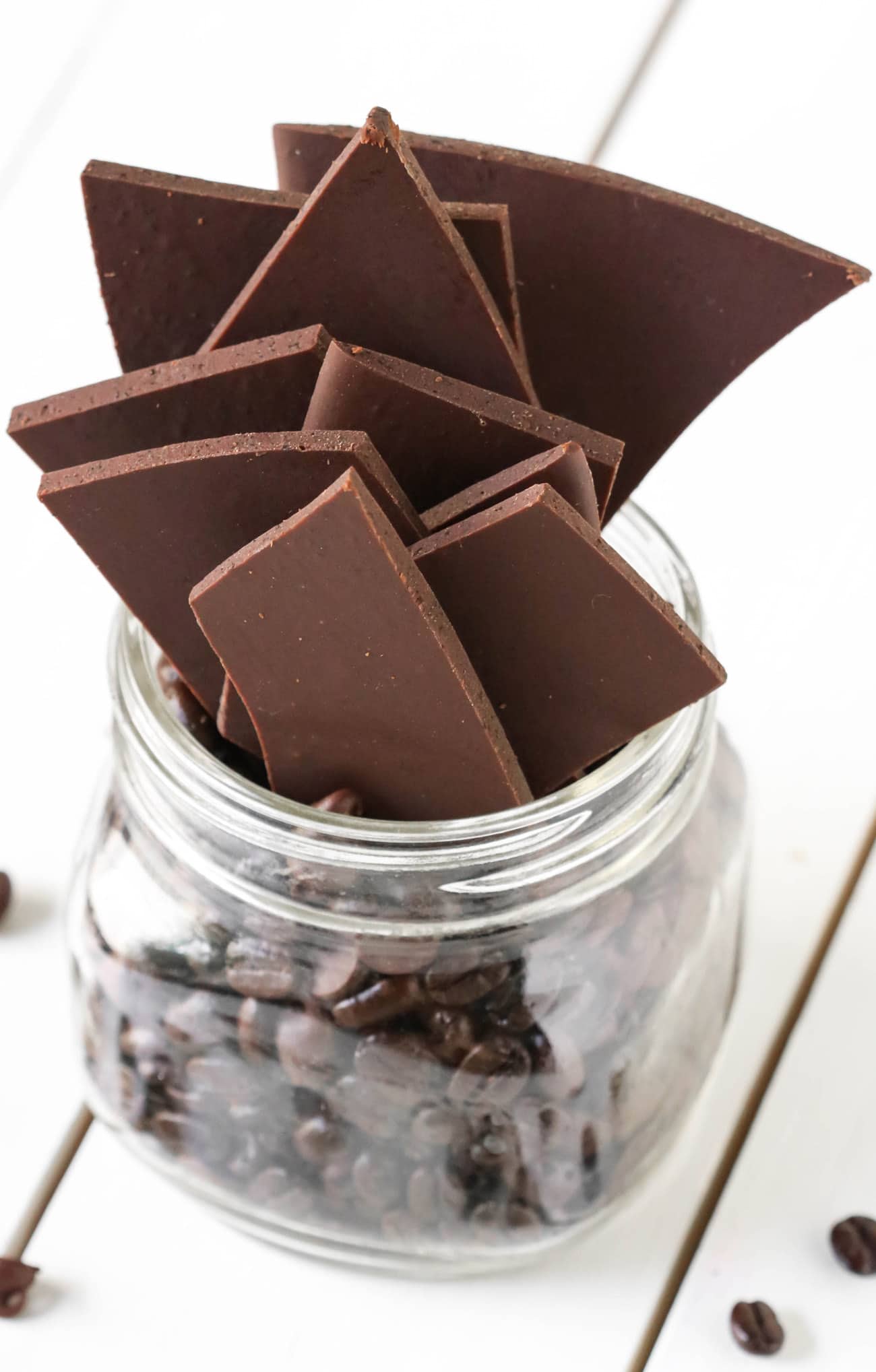Easy Healthy Coffee Chocolate Bark Candy (sugar free, low carb, keto)