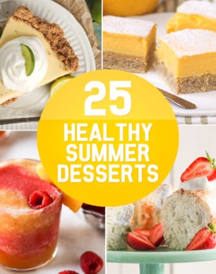 25 healthy summer desserts
