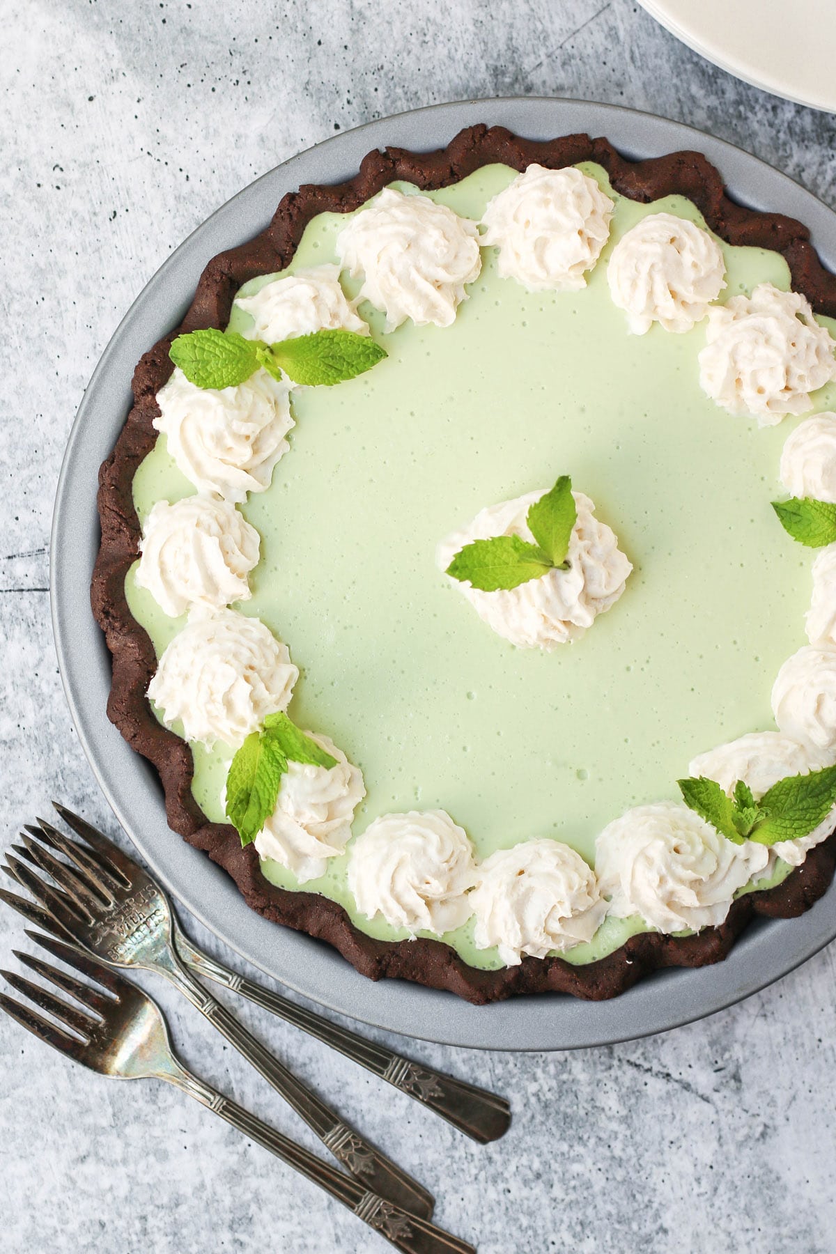 Healthy Grasshopper Pie