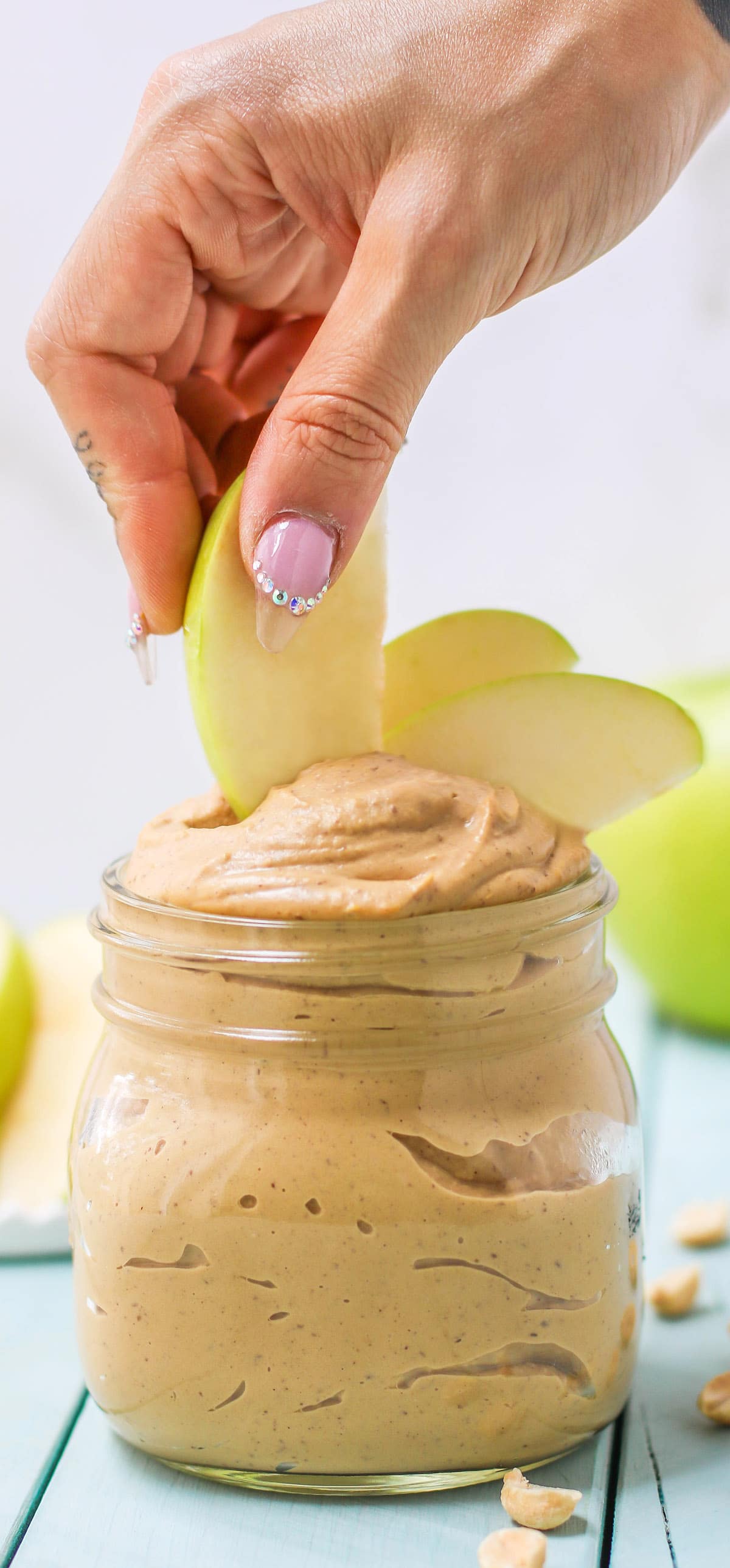 Healthy Peanut Butter Cookie Dough Dip