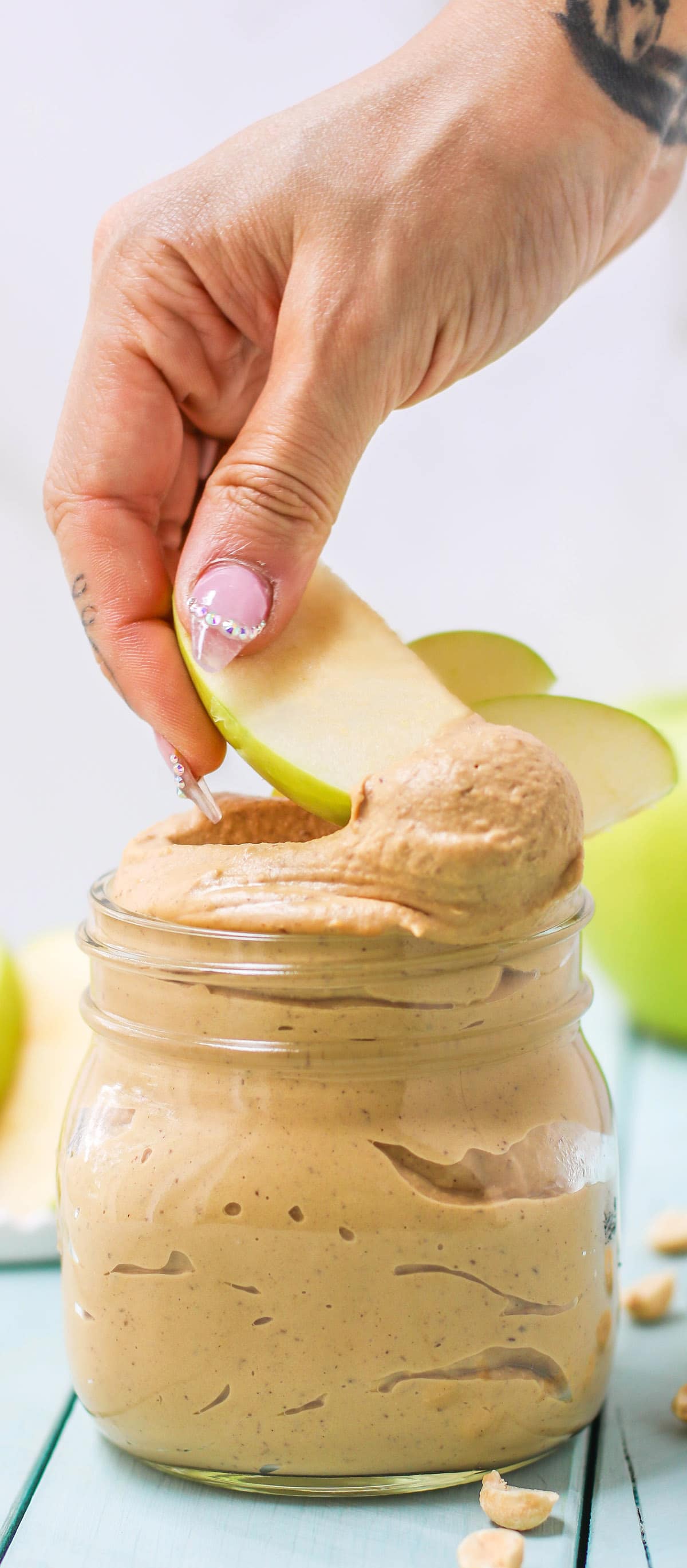 Healthy Peanut Butter Cookie Dough Dip